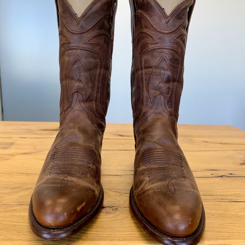 Tecovas - The Cartwright - 9.5D - Cafe / Worn once to dinner